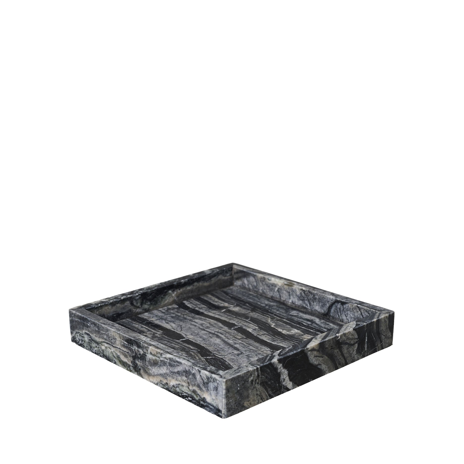 Marble II quadratisches Marmortablett